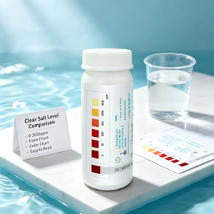 <span class=keywords><strong>Bandelettes</strong></span> de <span class=keywords><strong>test</strong></span> de chlore de sodium <span class=keywords><strong>pour</strong></span> eau salée, lecture rapide en 30 secondes, kit de <span class=keywords><strong>test</strong></span> de niveau de <span class=keywords><strong>sel</strong></span> <span class=keywords><strong>pour</strong></span> l'entretien des piscines et des aquariums à eau salée - Product Image 3