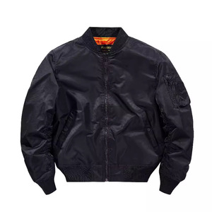 Blouson bomber léger zippé en toile <span class=keywords><strong>Levis</strong></span> pour homme, style streetwear hiver, polyester/coton, bleu, neuf, non rembourré, taille M - Product Image 2