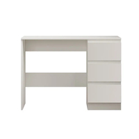 Table de toilette en bois au design élégant et minimaliste, construction durable, avec tiroirs pour la chambre à coucher