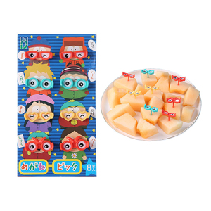 Hot Sale Bento Accessories 8 PCS Bento Fruit Fork Set Glasses Food Grade Food Picks For Kids