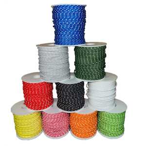 Grosir UHMWPE dynegold tenda kepang tali kekuatan tinggi tahan UV reflektif fleksibel ringan dapat disesuaikan - Product Image 5