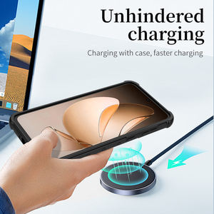 Coque de <span class=keywords><strong>téléphone</strong></span> pour Samsung A36 avec dissipation de chaleur, charge sans fil, design luxueux, personnalisée, antichoc, TPU+PC, coque arrière - Product Image 5