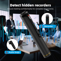 Detector Antiespía T016, Dispositivo de Escucha, Campo Magnético, Portátil, RF, Batería AA, Alarma de 100dB, Sonido, Luz, Visión Nocturna, Escaneo