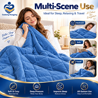 Selimut Berbobot Berkualitas Tinggi dengan Serat Bambu 100% Selimut Berbobot Mewah untuk Anak-Anak
