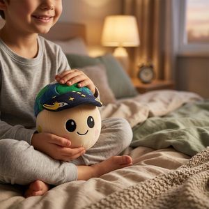 Peluche Personalizado con Logotipo Artemis II Rise Earth Cap Moon, Juguete de Peluche de Planeta de Dibujos Animados, Muñecos de Peluche <span class=keywords><strong>para</strong></span> Abrazar, Almohada Decorativa <span class=keywords><strong>para</strong></span> Sofá - Product Image 4