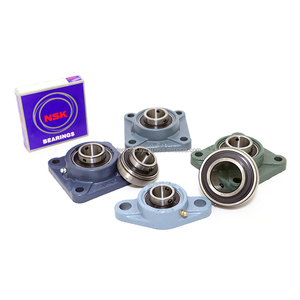 UCF205 สำหรับตลับลูกปืนแบบ Pillow Block พร้อมหน้าแปลน 4 รูยึด ขนาดรู 25 มม. ระดับความแม่นยำ P0 ผลิตจากเหล็กโครเมียม ทนอุณหภูมิสูงสุด 250 องศาเซลเซียส สำหรับงานอุตสาหกรรม - Product Image 2