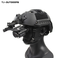 TJ-OUTDOORS L4G24 Dudukan NVG Bahan Aluminium Alloy Warna Hitam/Emas untuk PVS 15/18/31 & GPNVG18 Dudukan Teropong & Aksesoris