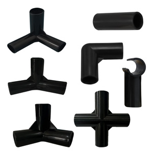 צ 'אנג בן לבן/שחור בקוטר 16 מ "מ ישר המרפק 4-כיווני 60/90/120/45 מעלות חלק צינור <span class=keywords><strong>Pvc</strong></span> - Product Image 1