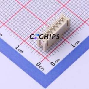 WAFER-ZH1.5-7PLB Wire-to-Board Pin Header SMD,P=1.5mm Connector 1x7P 1.5mm Vertical Mount ZH - Product Image 2