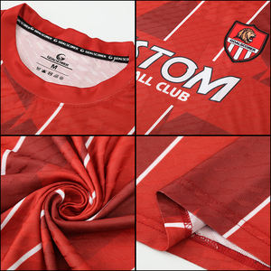 定制男式涤纶速干足球服透气批发足球球衣足球服运动服球衣套装 Z25852 - Product Image 6