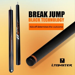 Little Monster Beast Carbon Fiber Break Jump Cue 3-Piece Jump Cue Break <b>Pool</b> Cue <b>Stick</b> 19.5oz 12.9mm Tip with Soft Bag - Product Image 4