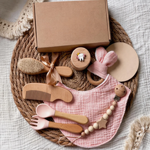Coffret cadeau pour bébé fille ou garçon, cadeau parfait pour nouveau-né, cadeau personnalisé pour baby shower, cadeau d'anniversaire unique - Product Image 5