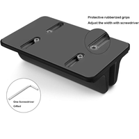 Nouveau support d'ordinateur portable Vertical conçu 1 fentes support de support de bureau peu encombrant taille de quai réglable ordinateur Riser métal