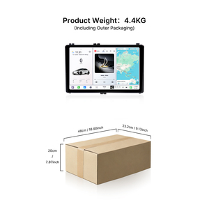 Youducar Radio de Coche Android de 9 Pulgadas con Reproductor de DVD y Navegación para Toyota <span class=keywords><strong>Corolla</strong></span> 2017-<span class=keywords><strong>2018</strong></span>, Pantalla HD 2K, CarPlay Inalámbrico - Product Image 3