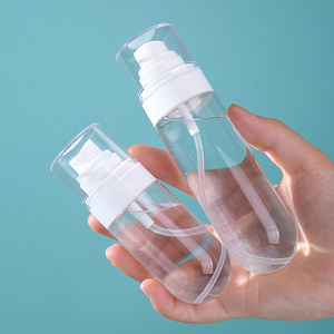 Custom Cylinder Round 30ml 50ml <b>100ml</b> Perfume Plastic <b>Spray</b> <b>Bottle</b> Round Bottom Cosmetic <b>Bottle</b> - Product Image 1