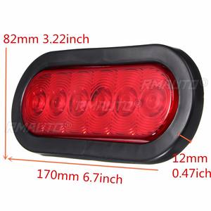 2 Luces Traseras LED de 12V para Remolque, Luz de Señalización, Luz de Freno para Camión, Camioneta, Tractor, Autobús, Caravana - Product Image 6