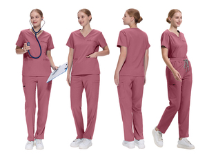 ชุดสูทสครับเอวสูงสำหรับผู้หญิงชุดเครื่องแบบพยาบาลสำหรับผู้หญิงชุดเครื่องแบบแฟชั่นสำหรับร้านเสริมสวย2025 - Product Image 4