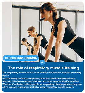 Exerciseur de respiration réglable de conception professionnelle outil d'exercice expiratoire extérieur d'entraînement à haute altitude - Product Image 5