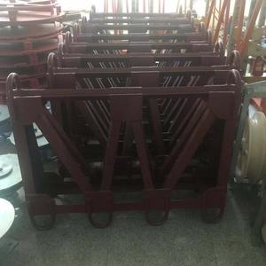 Cadres d'ancrage au sol temporaires à deux, quatre et six lignes pour les pièces de transmission d'énergie ; Cadres d'ancrage pour la pose de câbles de soutien - Product Image 1