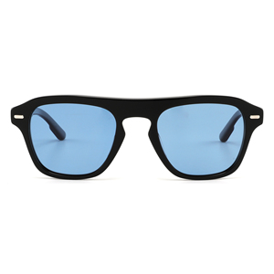 Modern Square Full Rim Sunglasses Solid Black Frame <b>Polycarbonate</b> Lens Anti-Uv & Anti-Blue Light Protection Unisex Adult - Product Image 6