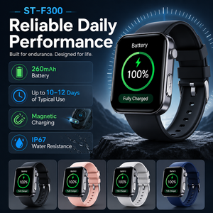 Montre connectée sportive à écran carré, contrôle tactile complet, chargement magnétique, suivi d'<span class=keywords><strong>activité</strong></span>, achat en gros - Product Image 5
