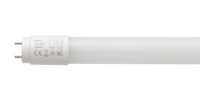 Tube LED T8 commercial 9W 6000K CRI80 IP20 en verre, 220 degrés, 140 lm par W, pour bureaux, écoles, centres commerciaux