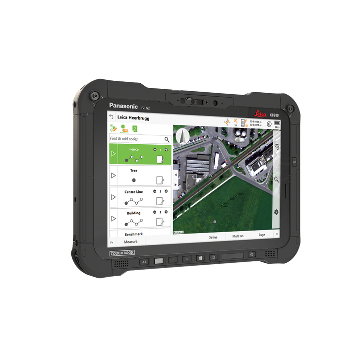 Leica CC200 Portable 10S Screen Measuring Instrument Convenient for Windows 10 Tablet Surveyors on the Move