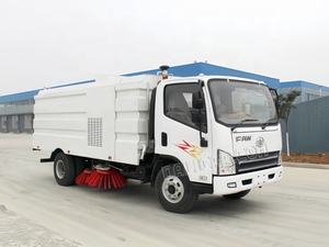FAW 4*2 nouvelle balayeuse de route prix route haute pression nettoyage camion balais aspirateur balayeuse véhicule avec des prix bon marché - Product Image 2