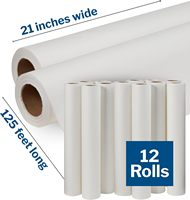 Rouleau d'examen médical perforé jetable en papier crépon 35 g/m² pour hôpitaux et hôtels – Rouleaux de lit respirants et doux pour la peau