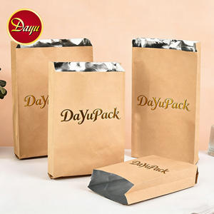 Échantillon Gratuit : Sac en Papier Plaqué Aluminium pour Emballage Alimentaire, Sac en Papier Thermoscellable Idéal pour Barbecue - Product Image 1