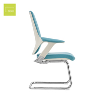 Chaise de bureau confortable en cuir, idéale pour les réunions et les visites, vente en gros à prix imbattable