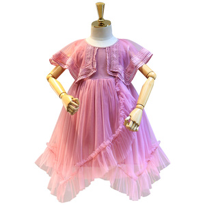Nouvelles Robes de Style Poupée en Coton Dantelé de Qualité Supérieure pour Bébés, Collection Été, Achat Direct auprès d'un Fournisseur Chinois - Product Image 1