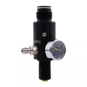 Pequeño MOQ 48Ci 4500 Psi Aluminio CO2 Aire comprimido Paintball HPA Tanque con regulador para uso de gas industrial - Product Image 4
