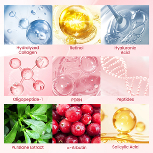 Potente Sérum Facial PDRN de Renovación Cutánea de Grado Profesional con Ácido Salicílico para Control de Acné con Retinol Cuerpo Aloe Vera y Manteca de Karité - Product Image 3
