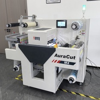 Vorey AuraCut M4 – Nouvelle machine compacte numérique tout-en-un pour découpe de rouleaux d'étiquettes et finition d'autocollants, compatible OEM/ODM, idéale pour les petites impressions