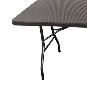 <span class=keywords><strong>Ensemble</strong></span> de tables de <span class=keywords><strong>jardin</strong></span> design en plastique HDPE de 6 pieds <span class=keywords><strong>Ensemble</strong></span> de tables de dîner - Product Image 5