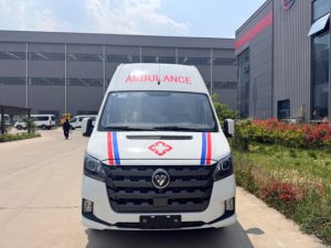 Ambulanza JMC con Tetto Alto per Monitoraggio Manuale, Nuovo Veicolo Diesel per Trasporto Medico d'Emergenza, Completamente Attrezzato, 150km/h EURO 5 - Product Image 3