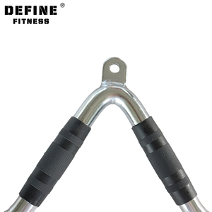 Définir l'équipement de FITNESS, accessoire d'entraînement multifonctionnel, <span class=keywords><strong>barre</strong></span> polyvalente en forme de V pour <span class=keywords><strong>Biceps</strong></span> Triceps <span class=keywords><strong>avec</strong></span> poignées rondes en TPR - Product Image 3