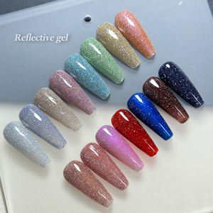 FZANEST-esmalte de Gel con purpurina reflectante, en <span class=keywords><strong>15</strong></span> colores, para discoteca - Product Image 3