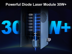 <strong>LASER</strong> TREE Factory Supply Engraving <strong>Laser</strong> Module 30W <strong>Laser</strong> <strong>Output</strong> Power with Eye Protection for Cutting CNC Engraving Head - Product Image 6