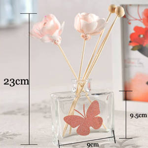 Diffuseur d'huiles essentielles <span class=keywords><strong>aromatique</strong></span>, bouteille en verre, personnalisé, huile essentielle, bâton de parfum, vente en gros, 50 ml - Product Image 3