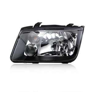 Lentille noire de lampe frontale de phare automatique de haute qualité pour 1998-2004 <span class=keywords><strong>Volkswagen</strong></span> <span class=keywords><strong>Jetta</strong></span> 4 <span class=keywords><strong>Bora</strong></span> 1J5941015BC/016BC - Product Image 1