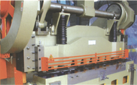 Cisaille à tôle mécanique série Q11 13mm*2500mm, machine de découpe de métal semi-automatique à moteur économe en énergie JINDAJIN