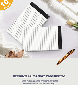 Customized <strong>Logo</strong> Easy to Carry Mini Notepad Refills Custom Tear off Memo <strong>Pads</strong> Lined Paper Writing <strong>Pads</strong> for Office Hotel School - Product Image 1
