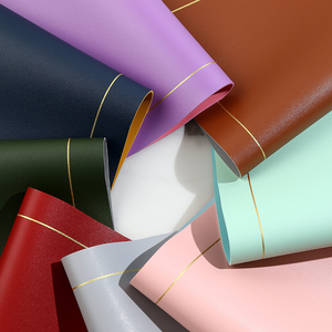 Sets de table en cuir double face bicolores, écologiques, isolants thermiquement, résistants à la chaleur et à l'huile, pour hôtels et foyers - Product Image 4