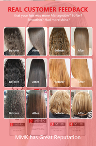 Traitement à la kératine bio brésilienne MMK sans formaldéhyde, <span class=keywords><strong>lissage</strong></span> des cheveux, réparation, shampoing à la kératine pour cheveux abîmés - Product Image 5