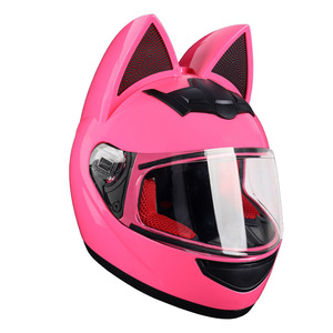 Casco Integrale con Visiera a Forma di Gatto Sexy Certificato CCC, Magazzino in Cina - Product Image 2