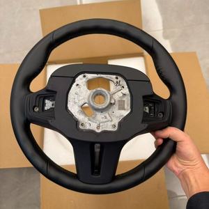 Volante Deportivo de Cuero para <span class=keywords><strong>BMW</strong></span> G30 G20 G01 G02 G05 G06 G07 M4 <span class=keywords><strong>M5</strong></span> F90 M8 X3 X5 X6 F40 F44 F97 F98 F95 F96 G11 Serie 3 5 M Sport - Product Image 5