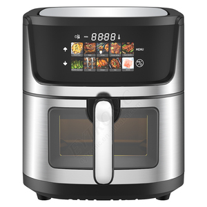 Friteuse à air numérique intelligente 9L à double chauffage en acier inoxydable – Offre spéciale - Product Image 1