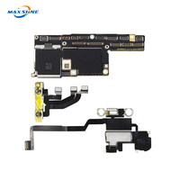 Carte mère déverrouillée d'origine pour Iphone X/XS/XR 64gb 128gb 256gb avec carte logique d'identification faciale mise à jour complète de travail IOS18 Placa Base